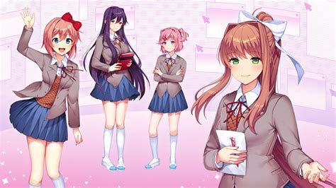 Doki Doki Literature Club! A Chilling Psychological Horror Experience Disguised as an Innocent Visual Novel