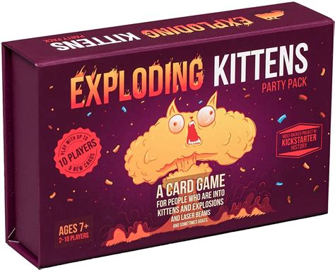 Exploding Kittens: A Purrfectly Chaotic Card Game for Explosive Laughter!