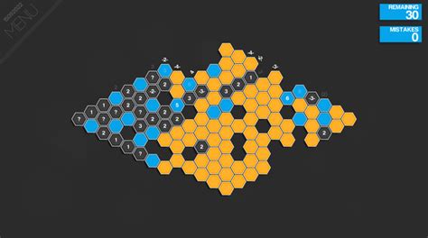 Hexcells -  A Puzzle Game Where Logic Reigns Supreme and Squares Turn Colorful!