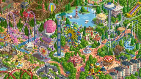 Imagineers! Build Your Theme Park Dreams into Reality in RollerCoaster Tycoon 3!